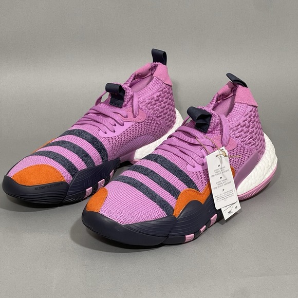 Adidas Men\'s 10.5 Sneakers Basketball Trae Lilac Purple Stratosphere H06483 main image 16
